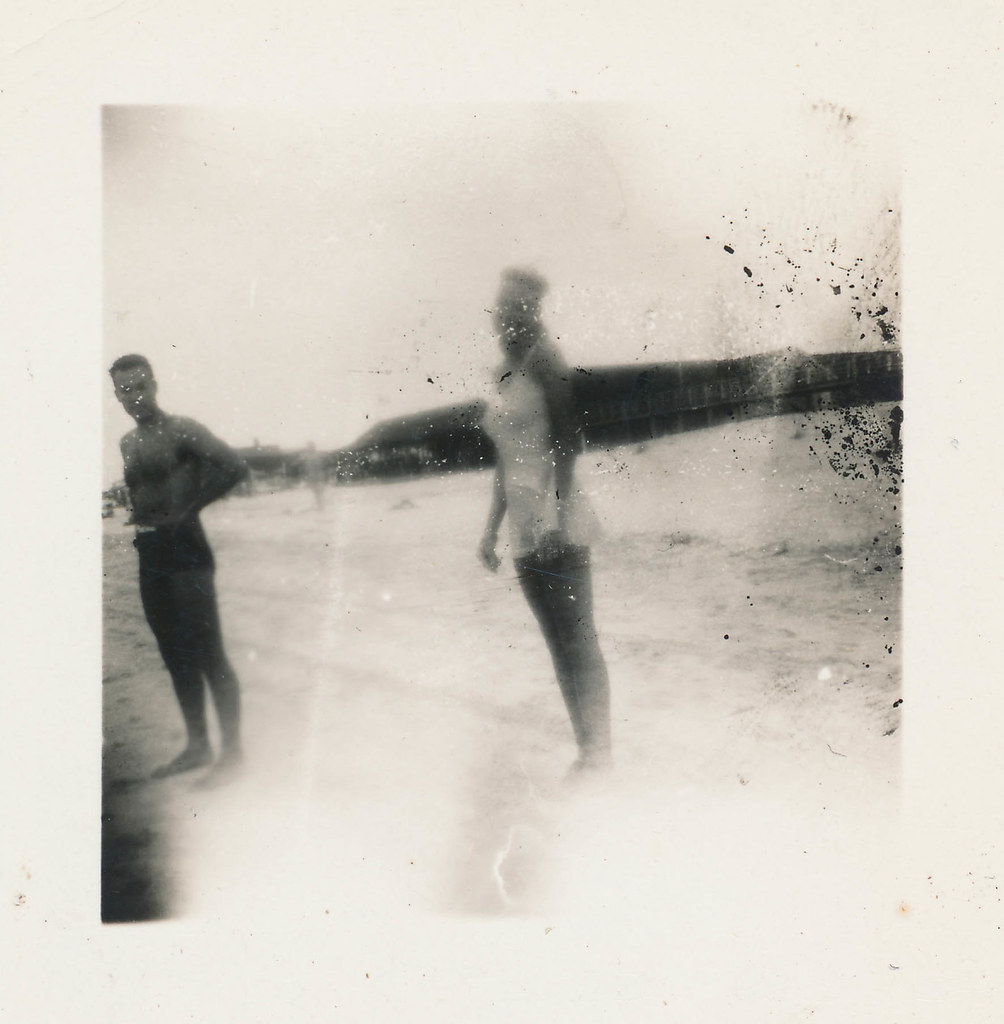 "Faceless woman on the beach" by simpleinsomnia