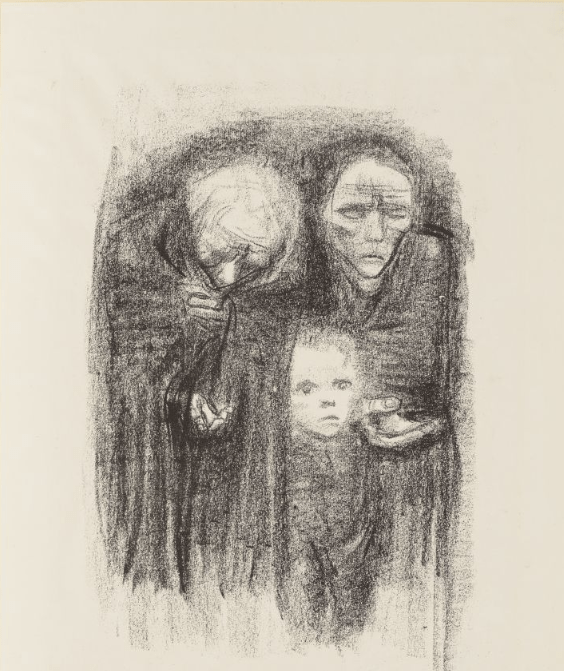 Käthe Kollwitz Wehrt dem Hunger! Kauft Ernährungsgeld, 1924