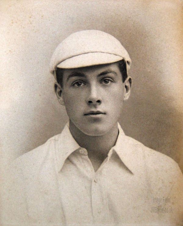George in the Eton cricket XI, 1912